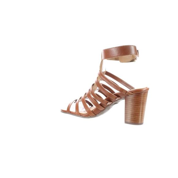 Vionic Womens Sami Brown Ankle Strap Heels Size 8 Medium (B, M) - Picture 3 of 4